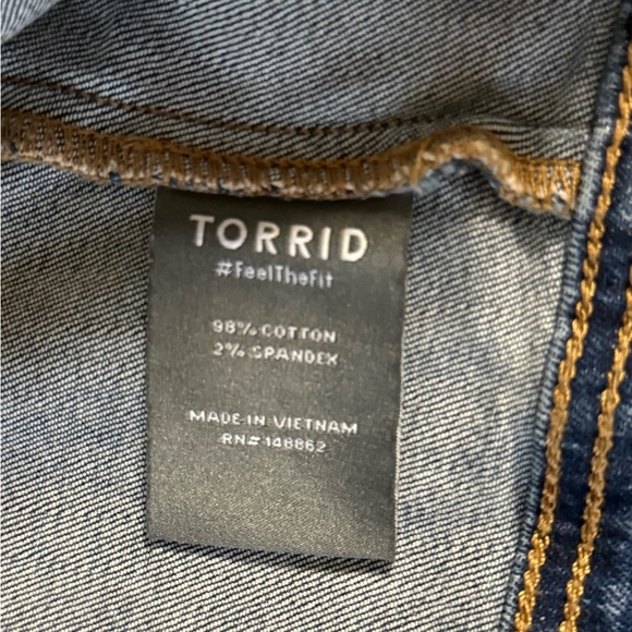 Torrid Blue Denim Vest - Picture 5 of 5